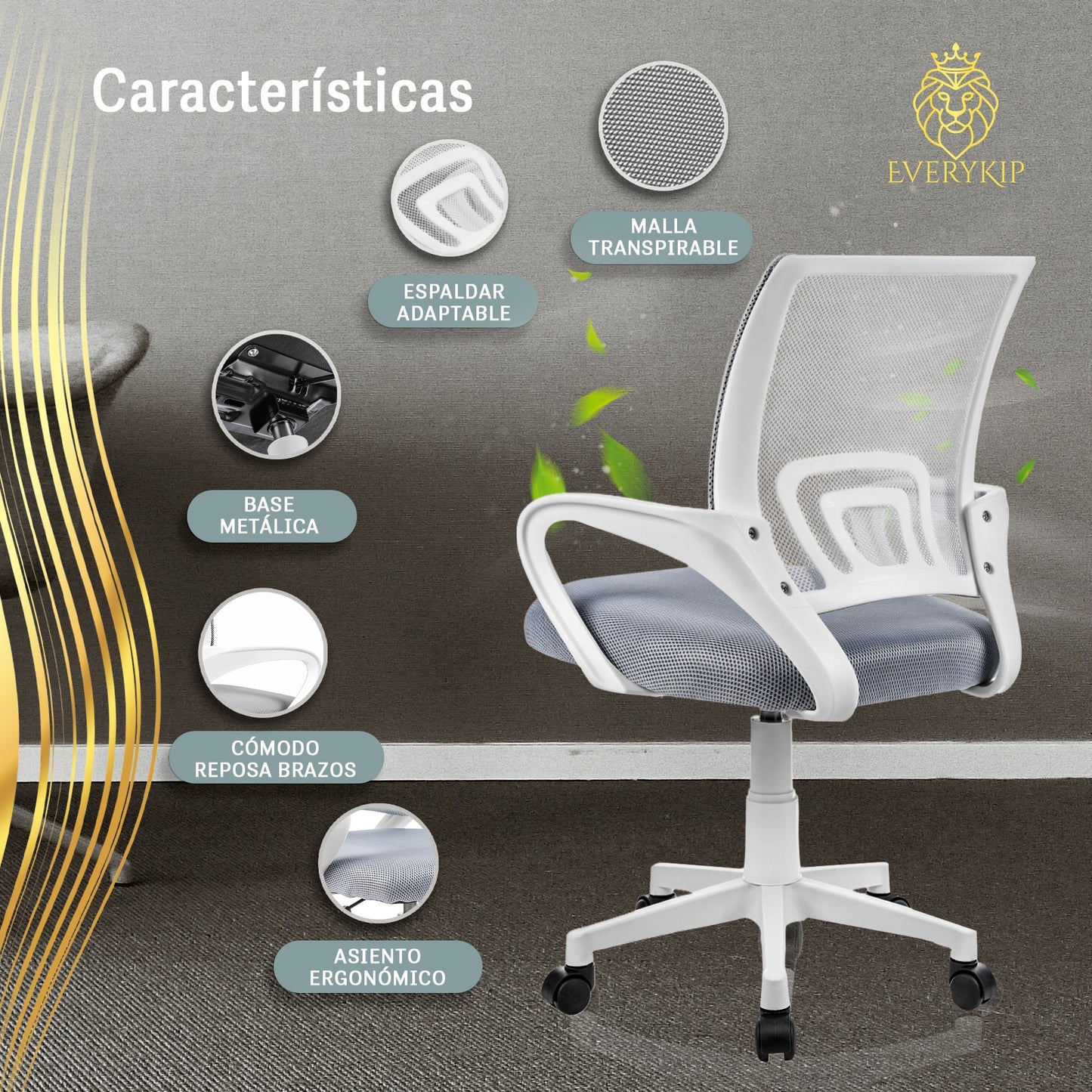 Silla Escritorio Juvenil – Para uso doméstico