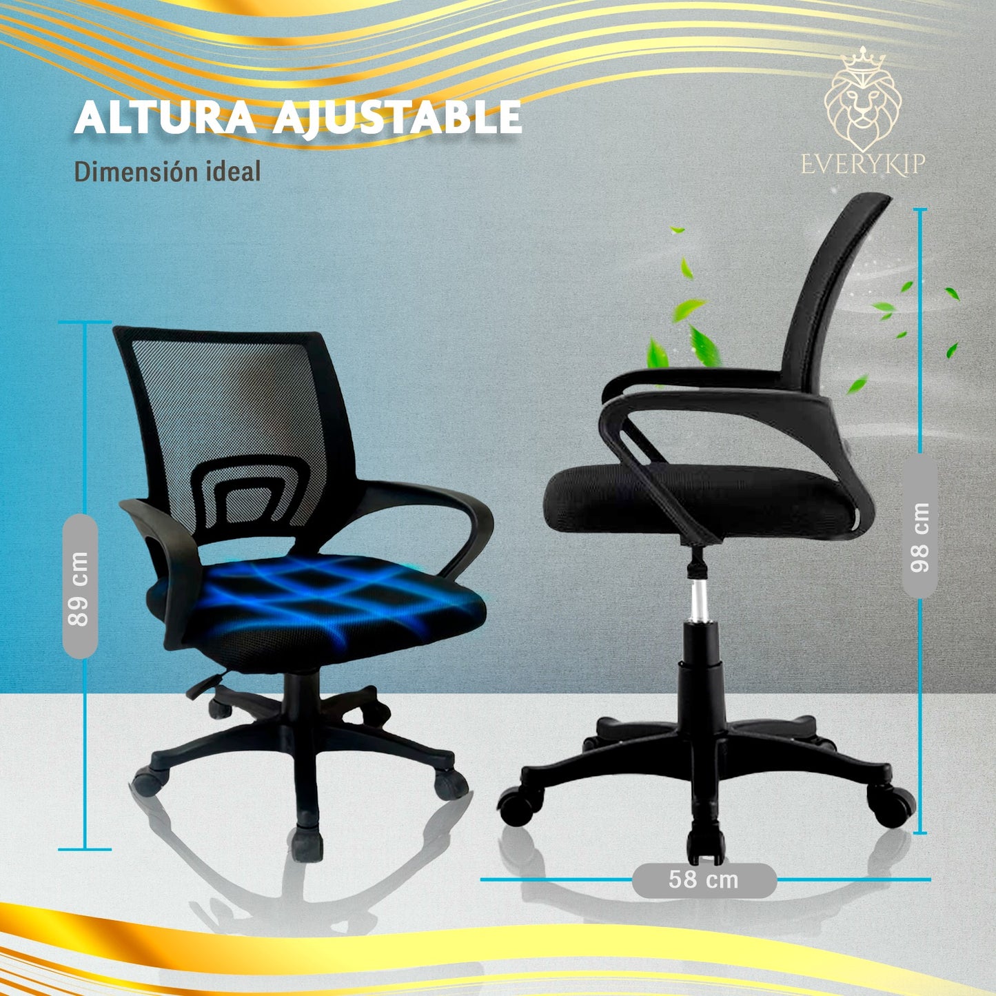 Silla Escritorio Juvenil – Para uso doméstico