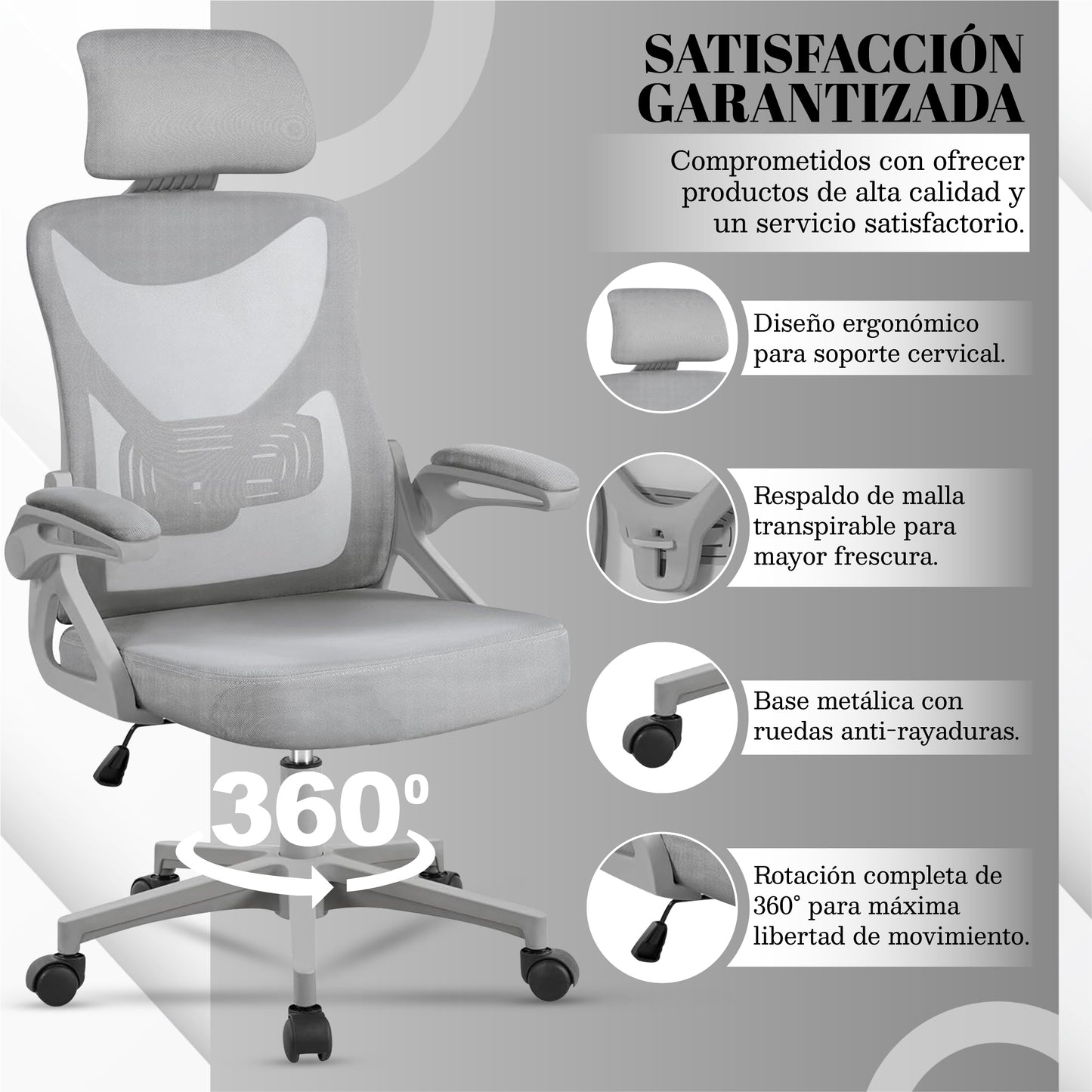 Silla Escritorio – Para uso doméstico